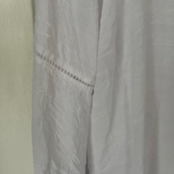 Long, wide sleeved large boho white shirt, NEVER WORN! - Picture 5 of 8